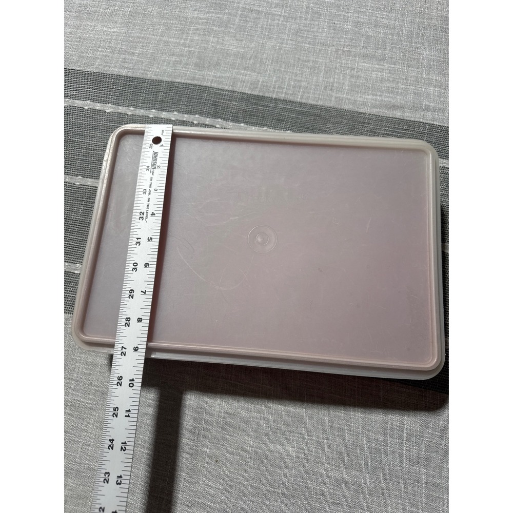 Tupperware Modular Mate Rectangular Container Red Lid Vintage Kitchen Storage‎ - Picture 4 of 8